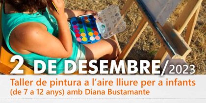 Taller de pintura per a nens a Ca n'Andreu des Trull Eivissa