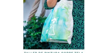 Taller de pintura sobre tela en Hostal La Torre Cultura Ibiza