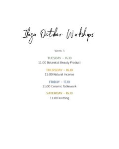 Talleres creativos este otoño en Le petit Atelier nº74