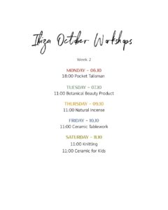 Talleres creativos este otoño en Le petit Atelier nº74