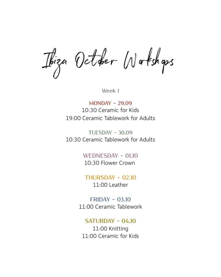 Talleres creativos este otoño en Le petit Atelier nº74
