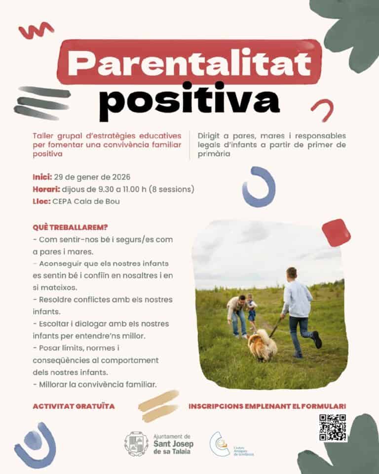 Talleres de Parentalidad positiva en San José