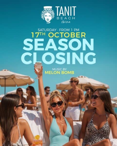 Tanit Beach Ibiza Season Closing