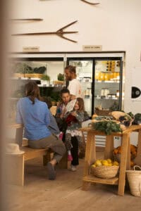 Sala de degustación - Juntos Farm