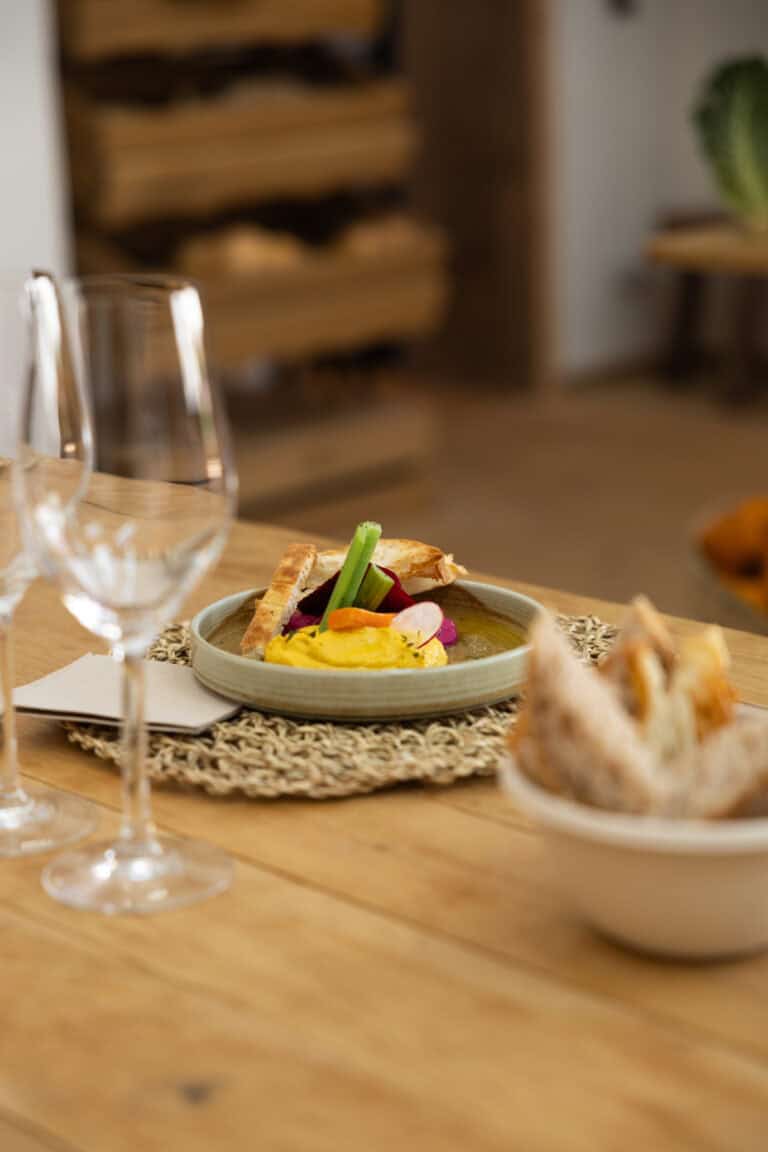 Sala de degustación - Juntos Farm