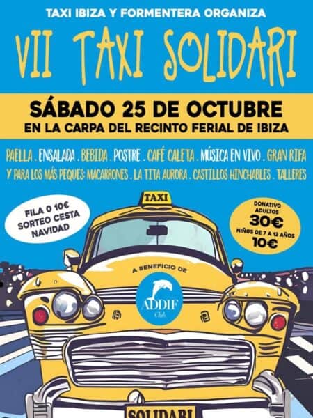VII Taxi Solidario en el Recinto Ferial de Ibiza