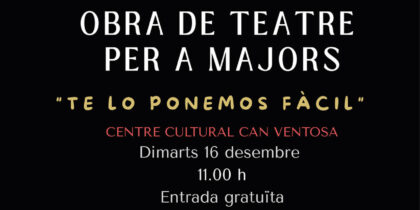 Te lo ponemos fácil, teatro para mayores