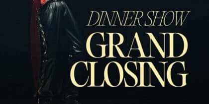 Dinner Show Grand Closing en Teatro Pereyra