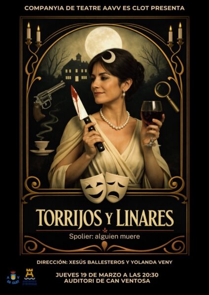 Torrijos y Linares, teatro en Can Ventosa