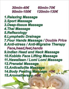 Terysol Massage Ibiza
