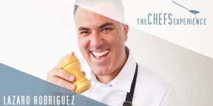 Lázaro Rodríguez en The Chefs Experience en el Hotel ME Ibiza