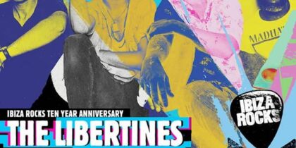 Het concert van Libertines and Slaves in het Ibiza Rocks Hotel