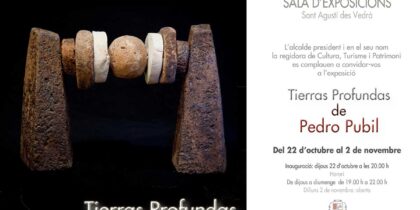 Tierras Profundas, Pedro Pubil's exhibition at Can Curt Ibiza