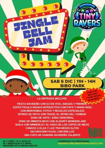Jingle Bell Jam con Tiny Ravers en BIBO Park