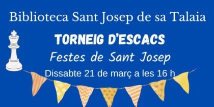 Torneo de Ajedrez Fiestas de San José