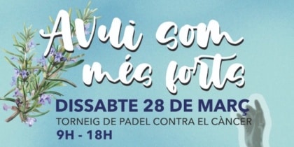 Torneo de Padel contra el cáncer en San José