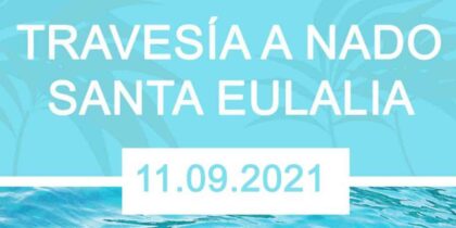 Traversée de natation à Santa Eulalia Fiestas Ibiza