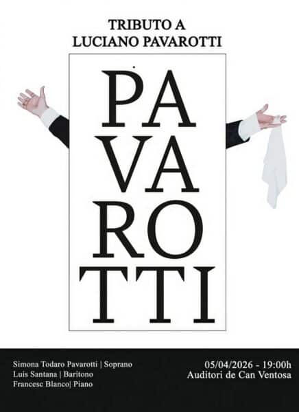 Un tributo a Pavarotti en Can Ventosa