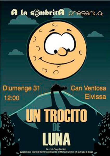 Un trocito Luna, teatro de sombras