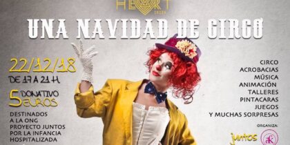 A Christmas of Circus in Heart Ibiza for the Project Together