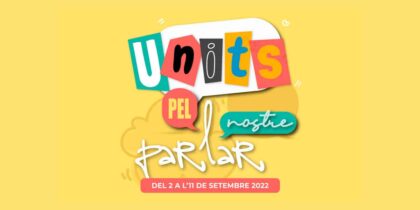 Units pel nostre parlar, eine Veranstaltungswoche in San José, um das katalanische Ibiza zu verteidigen