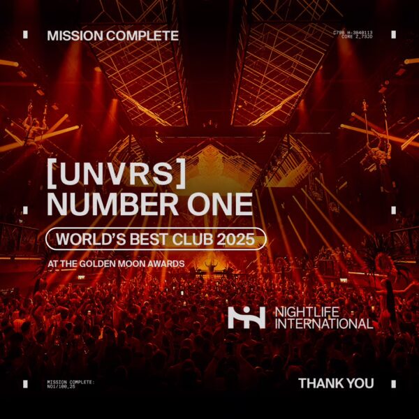 [UNVRS], Mejor club del mundo 2025 en los Golden Moon Awards