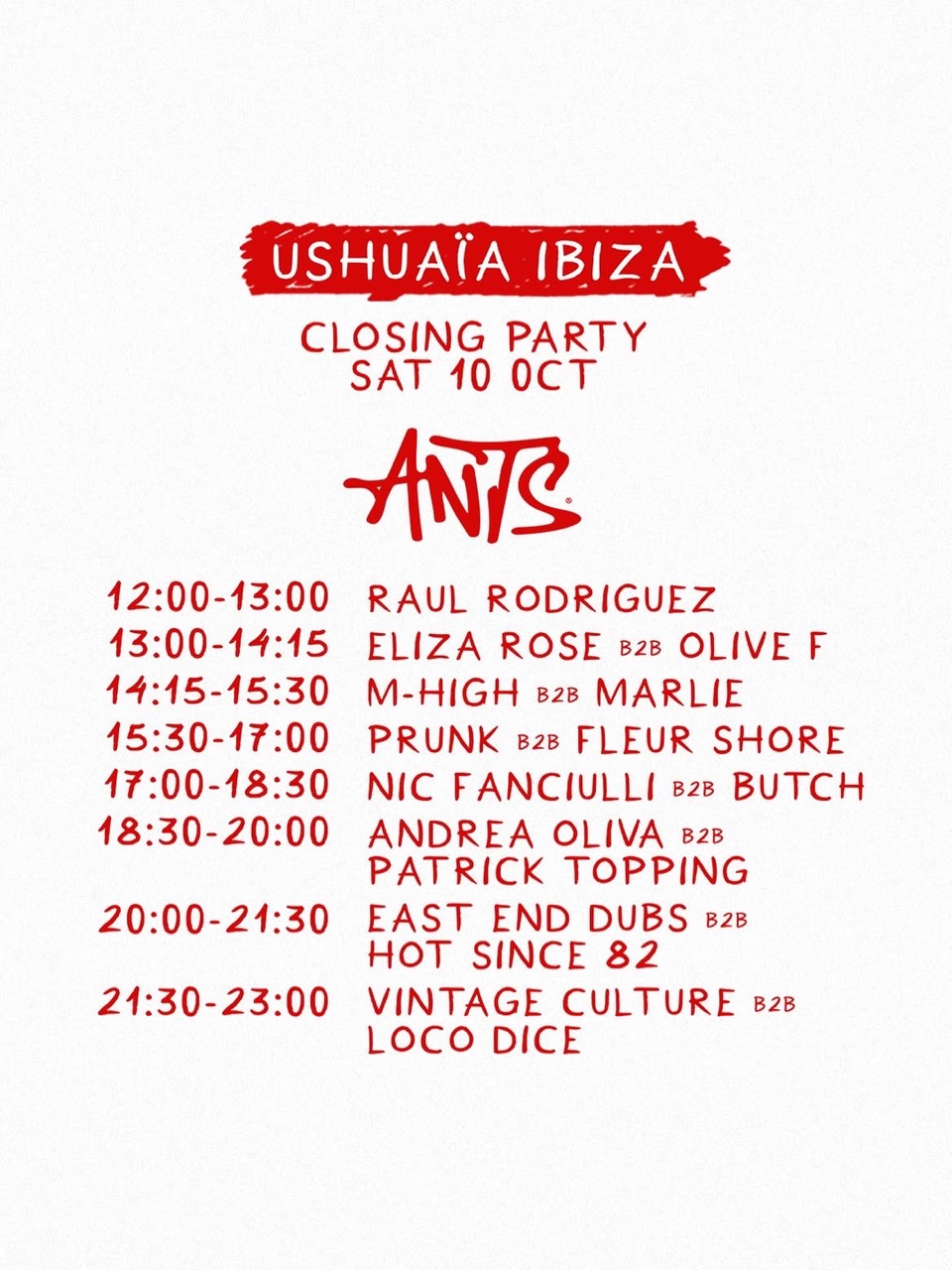 Ushuaïa Ibiza Closing Party