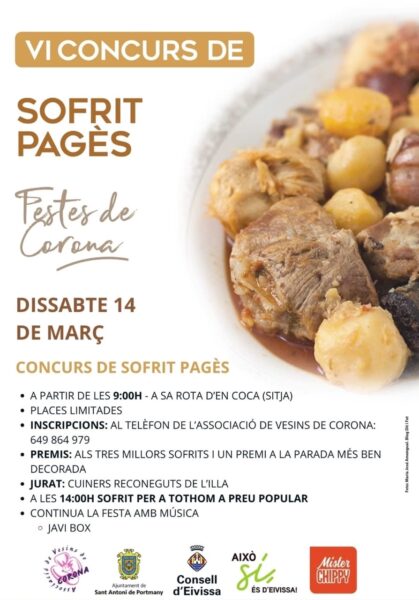 VI Concurso de Sofrit Pagés de Fiestas de Corona