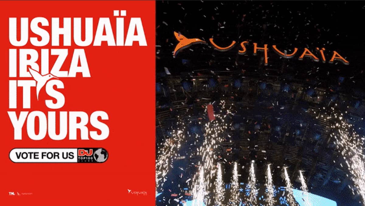 Votez Hï Ibiza et Ushuaïa Ibiza comme les meilleurs clubs du monde
