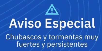 Alerta naranja por lluvias y tormentas en Ibiza