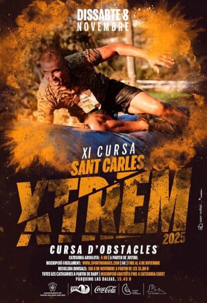 Llega la divertida Cursa Sant Carles Xtrem, ¡prepara tu disfraz!